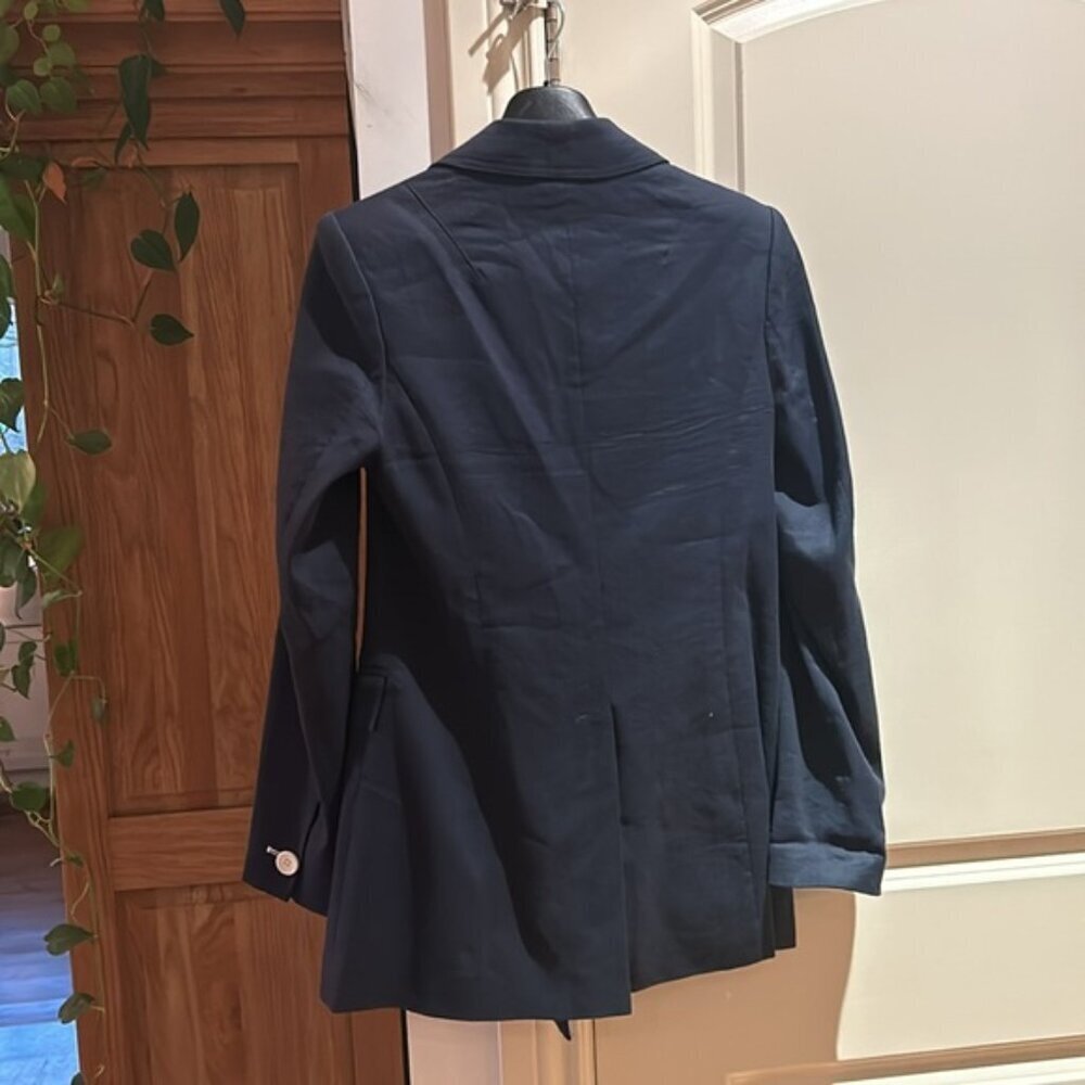 ROBERT RODRIGUEZ 2018 vogue navy blue nautical blazer 8 euc - Picture 8 of 12